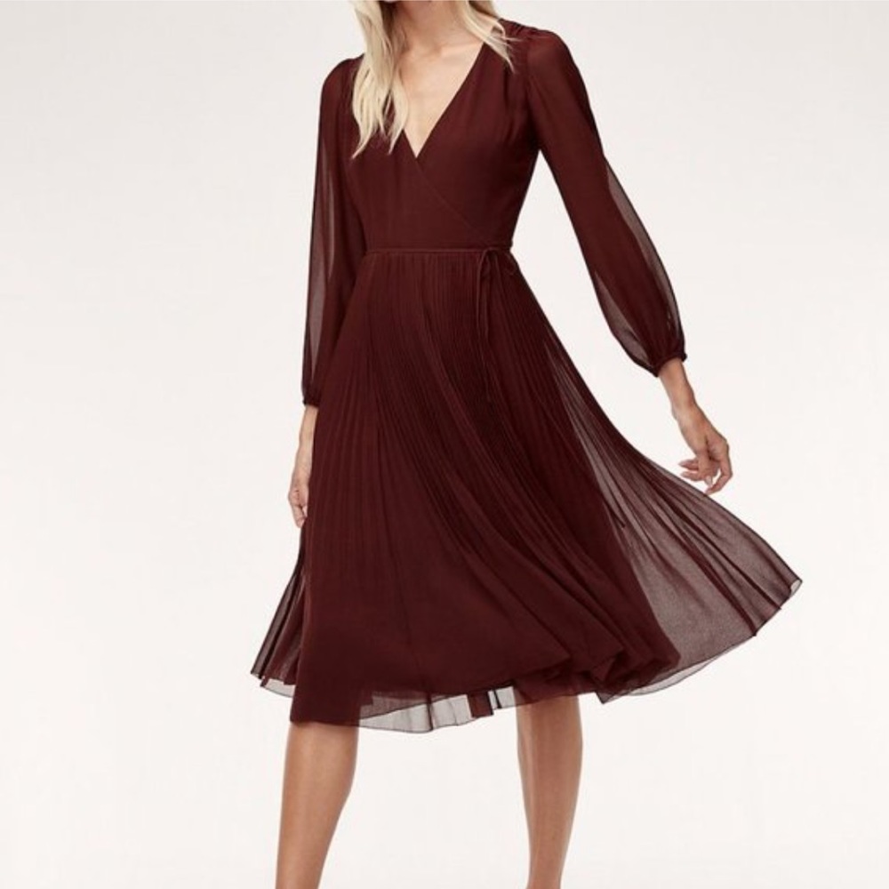 Wilfred Beaune Wrap Dress